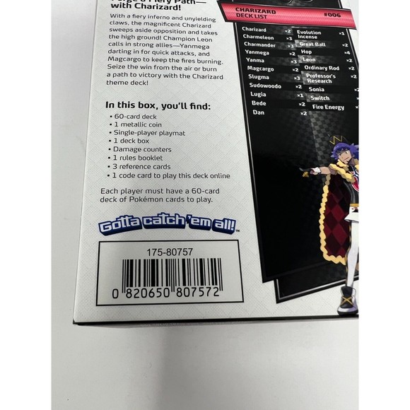 Pokémon Sword and Shield Vivid Voltage Cracked Ice Charizard Theme Deck SEALED - Picture 7 of 7